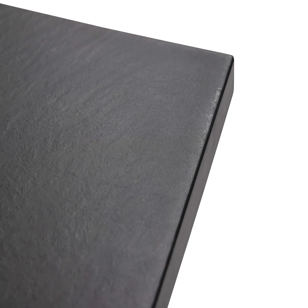 black shower base