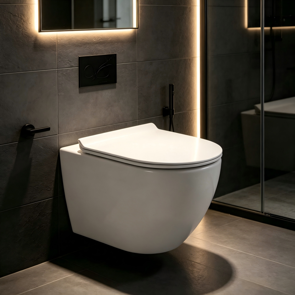 hotel toilet