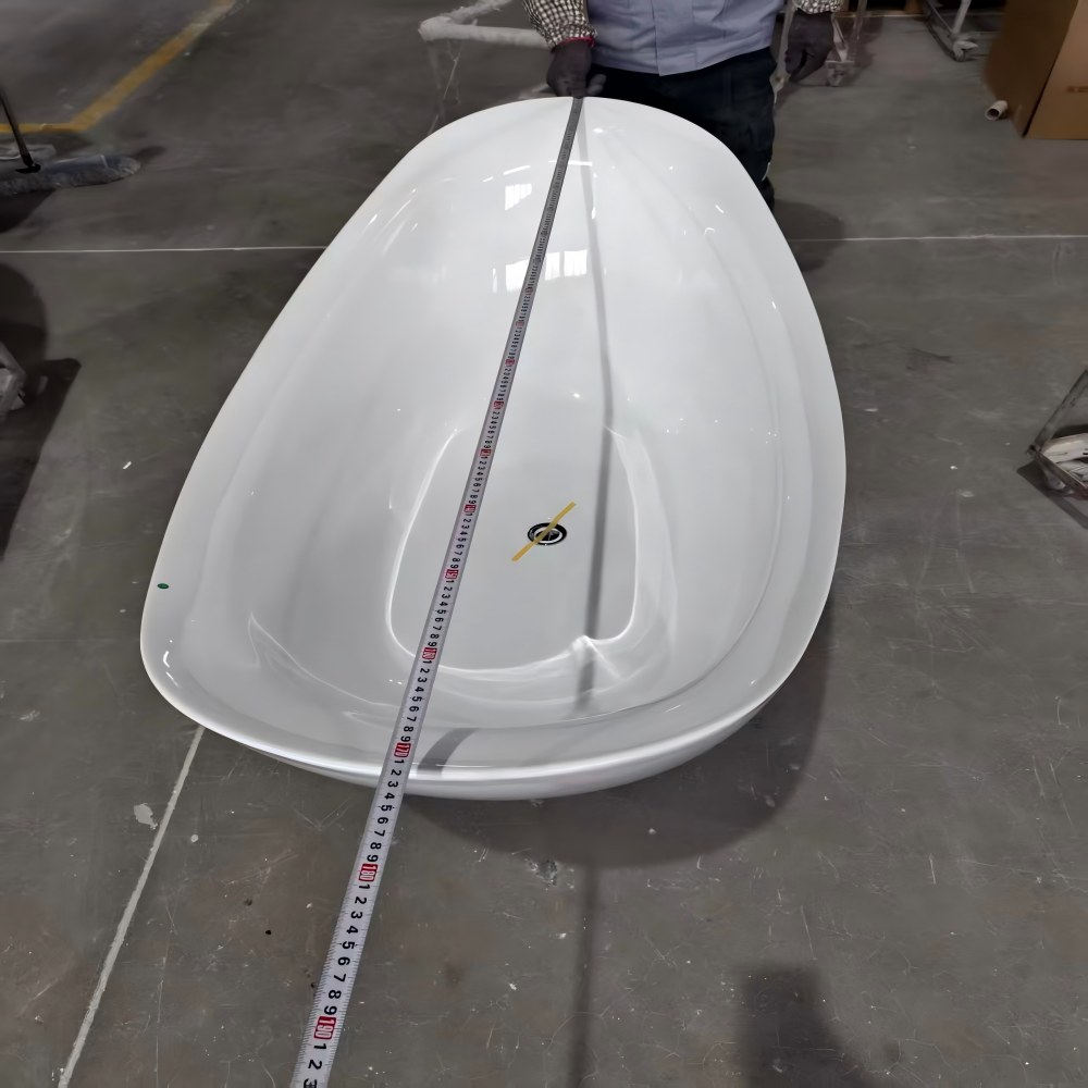 length bathtub