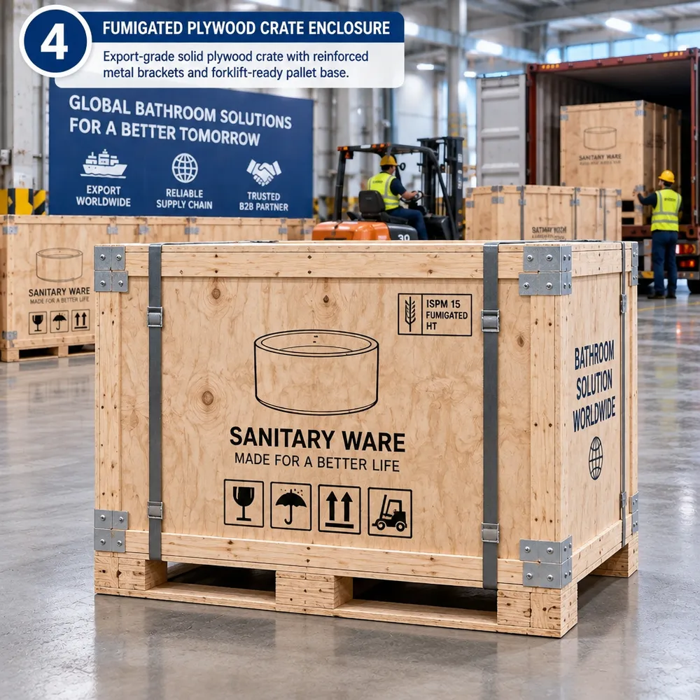 fumigated-plywood-crate-palletized-bathtub-export-min